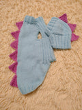 Dachshund Halloween Dinosaur Outfit Costume Sweater and Hat