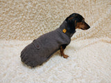 Winter wool coat for dog warm sweater for dachshund