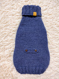 Winter wool coat for dog warm sweater for dachshund