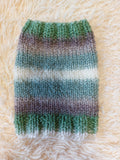 Warm winter snood for dogs, wool hat snood for dogs, winter wool scarf snood collar for dogs.