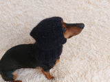 Mohair Wool Super Warm Winter Dog Hat, Hat dog warm winter with pompom