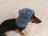 Mohair Wool Super Warm Winter Dog Hat, Hat dog warm winter with pompom