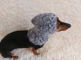 Mohair Wool Super Warm Winter Dog Hat, Hat dog warm winter with pompom