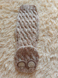 Вear hoodie for dog aran melange cable suit with ears for dachshund