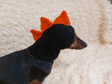 Dog clothes hat dragon dinosaur, hat dinosaur dog clothes, Dragon Dinosaur Dog Hat Hood Snood, hat for dog dinosaur