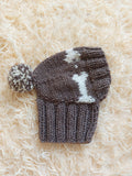 Pet Clothes Boned Hat with Pompom,Bone Dog Hat,Halloween Bonnet Hat for Dachshund Dog