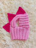 Dinosaur Snood Hat for Dog with Open Ears