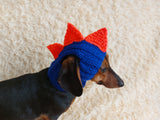 Dinosaur Snood Hat for Dog with Open Ears (Copy)