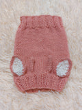Christmas Deer Wool Dog Snood Hat