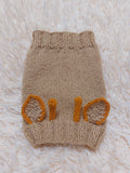 Christmas Deer Wool Dog Snood Hat