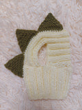 Dinosaur Snood Hat for Dog with Open Ears