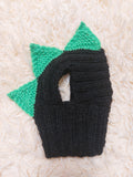 Dinosaur Snood Hat for Dog with Open Ears