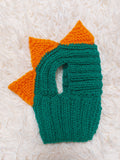 Dinosaur Snood Hat for Dog with Open Ears