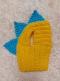 Dinosaur Snood Hat for Dog with Open Ears