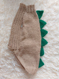 Dachshund dinosaur knitted sweater, dinosaur sweater for dogs, clothes dinosaur knitted sweater for dogs