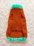 Dog costumes pumpkin sweater, dog costumes for halloween, pumpkin halloween costumes for pets, puppies, cat and dog sweater for halloween