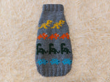 Dinosaurs clothes for pet animal sweater with dinosaurs,dog jumper with dinosaurs