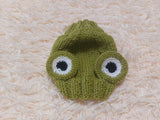 Frog dog hat,frog dog cloches hat snood