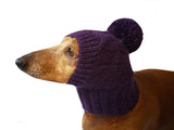 Warm hat for dog or cat, hat for a dog, hat for small dog, hat for dachshund, knitted hat, warm ears of dog dachshundknit