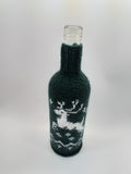 Christmas bottle cover, Christmas bottle decoration, Christmas present, New Year gift, Christmas table, Bottle decoration
