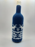 Christmas bottle cover, Christmas bottle decoration,Decor Bottle, Wine Accessories, Knitted bottle,Wine Decor Crochet Bottle Bottle Sweater