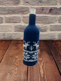Christmas bottle cover, Christmas bottle decoration,Decor Bottle, Wine Accessories, Knitted bottle,Wine Decor Crochet Bottle Bottle Sweater