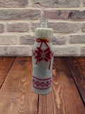 Christmas bottle cover, Christmas bottle decoration,Decor Bottle, Wine Accessories, Knitted bottle,Wine Decor Crochet Bottle Bottle Sweater