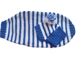 Costume for miniature dachshund sweater and hat, Doxie sweater and hat set, clothes for small dog of dachshund