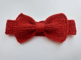 Bow collar for dog or cat - dachshundknit