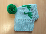 Dinosaur dog clothes pom pom hat, dinosaur hat for dachshund dog