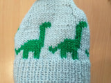 Dinosaur dog clothes pom pom hat, dinosaur hat for dachshund dog