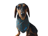 Handmade wool knitted dog scarf, bandana scarf dog, Knitted Warm Wool Pet Scarf, Dog Scarf Clothes, Christmas dog, Winter Dog Accessories