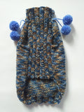 Wool aran sweater for mini dachshund or small dog, dachshund puppy sweater, terrier sweater, small dog sweater