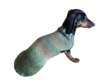 Warm coat for wiener dog, Miniature Dachshund Knitted Jumper, Dachshund clothes knitted sweater, wool sweater for dachshund or small dog dachshundknit