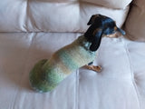 Warm coat for wiener dog, Miniature Dachshund Knitted Jumper, Dachshund clothes knitted sweater, wool sweater for dachshund or small dog dachshundknit