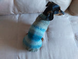 Warm coat for wiener dog, Miniature Dachshund Knitted Jumper, Dachshund clothes knitted sweater, wool sweater for dachshund or small dog dachshundknit
