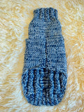 Size L Sweater for mini dachshund with arana,dachshund cloches wool sweater