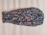 Dachshund or small dog gray sweater with black bow dachshundknit