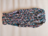 Dachshund or small dog gray sweater with black bow dachshundknit