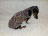 Wool dog jumper,dachshund cloches wool sweater dachshundknit