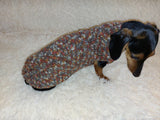Wool dog jumper,dachshund cloches wool sweater dachshundknit