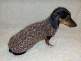 Wool dog jumper,dachshund cloches wool sweater dachshundknit