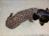 Wool dog jumper,dachshund cloches wool sweater dachshundknit