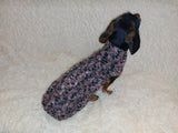 Winter Outfit for Dog Wool Warm Coat dachshundknit