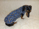 Winter Outfit for Dog Wool Warm Coat dachshundknit