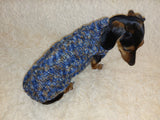 Winter Outfit for Dog Wool Warm Coat dachshundknit