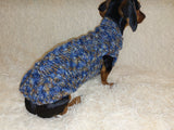 Winter Outfit for Dog Wool Warm Coat dachshundknit