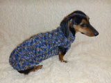 Winter Outfit for Dog Wool Warm Coat dachshundknit