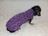 Winter Outfit for Dog Wool Warm Coat dachshundknit