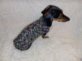 Wool dog jumper,dachshund cloches wool sweater dachshundknit